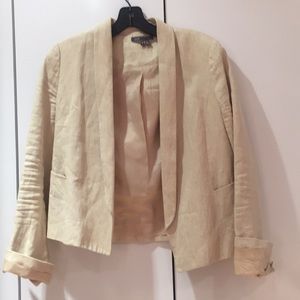 VINCE LINEN BLAZER